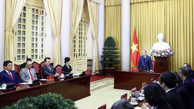 President Nguyen Xuan Phuc met representatives from organisations of Koreans in Vietnam