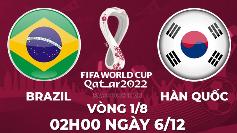 Dự đoán, soi kèo World Cup 2022: Kèo Brazil vs Hàn Quốc -
