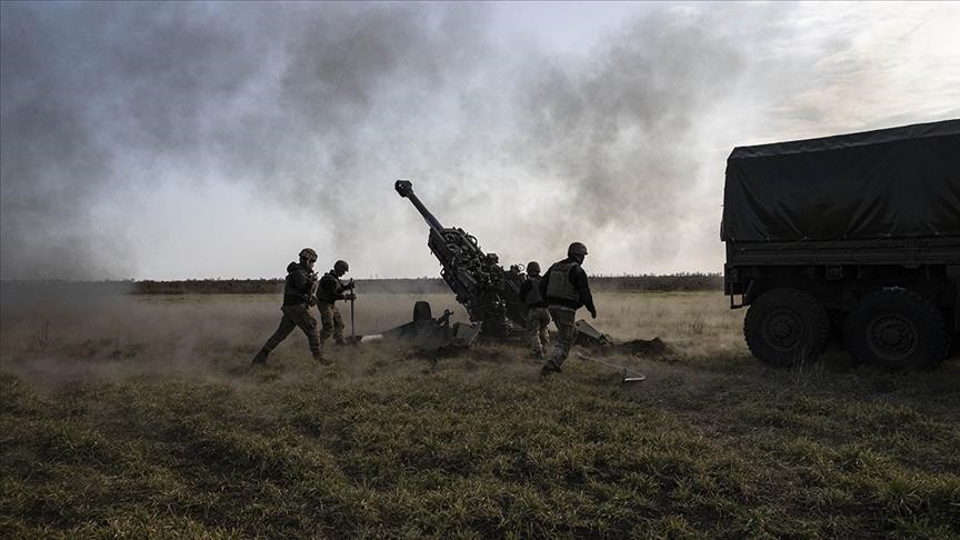 Hoạt động huấn luyện binh sĩ dựa trên thỏa thuận song phương giữa Chính phủ Czech và Ukraine. (Nguồn: Anadolu)