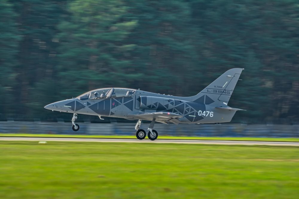 Máy bay huấn luyện mới L-39NG dựa trên nguyên mẫu ban đầu là máy bay L39 Albatros. (Nguồn: Irozhlas)