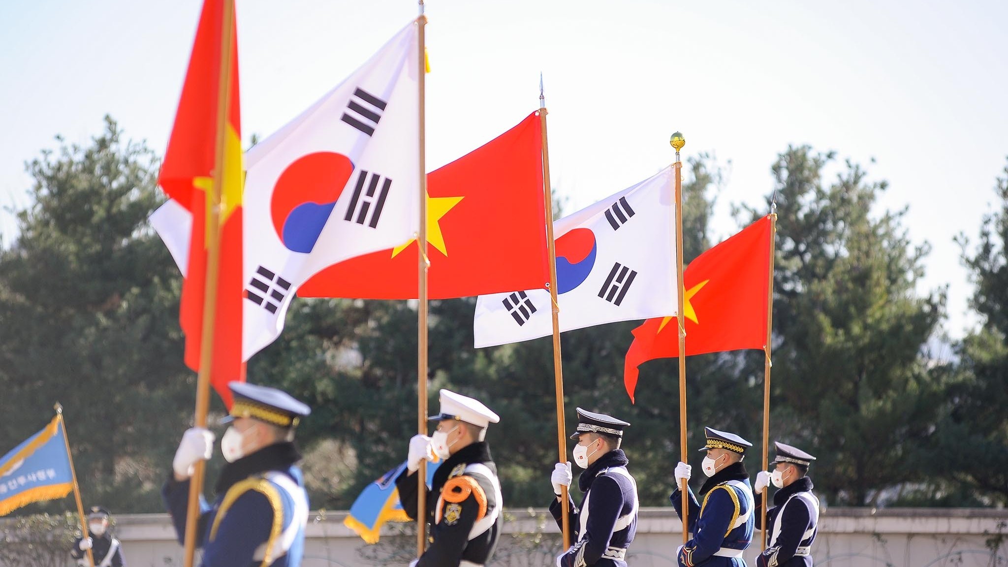 Việt Nam-Hàn Quốc ra tuyên bố chung khẳng định là đối tác hàng đầu, nâng cấp quan hệ lên Đối tác chiến lược toàn diện