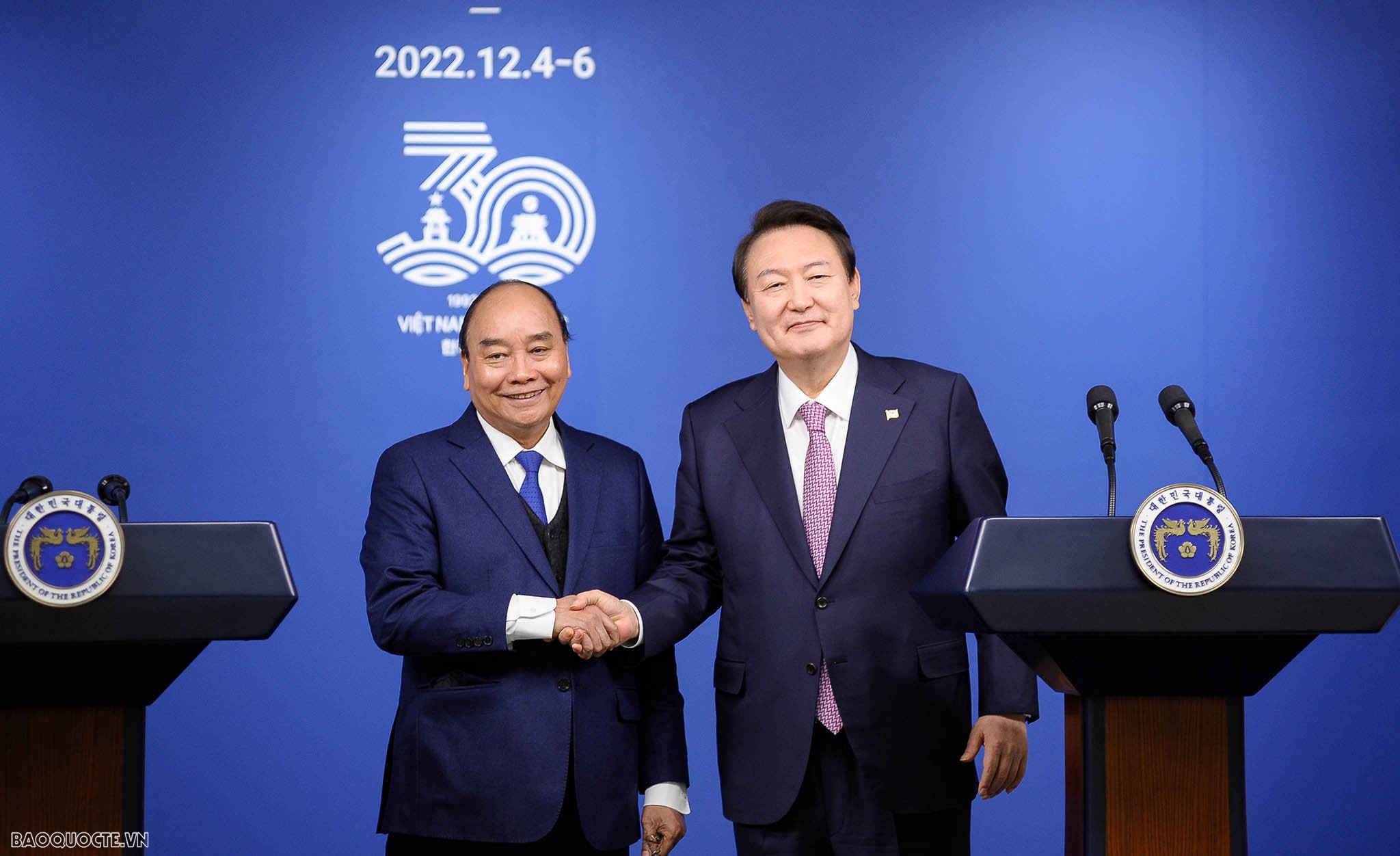 Việt Nam và Hàn Quốc trở thành Đối tác chiến lược toàn diện