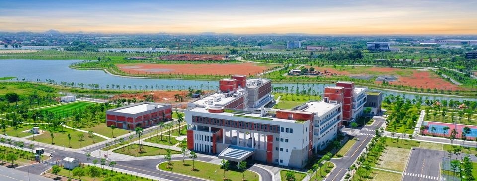 Trung tâm nghiên cứu khoa học Việt Nam - Hàn Quốc (VKIST) tại Khu Công nghệ cao Hòa Lạc, Hà Nội. (Nguồn: VKIST)