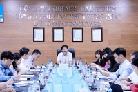 PetroVietnam delegation worked with Dung Quat Shipbuilding Industry Company Limited