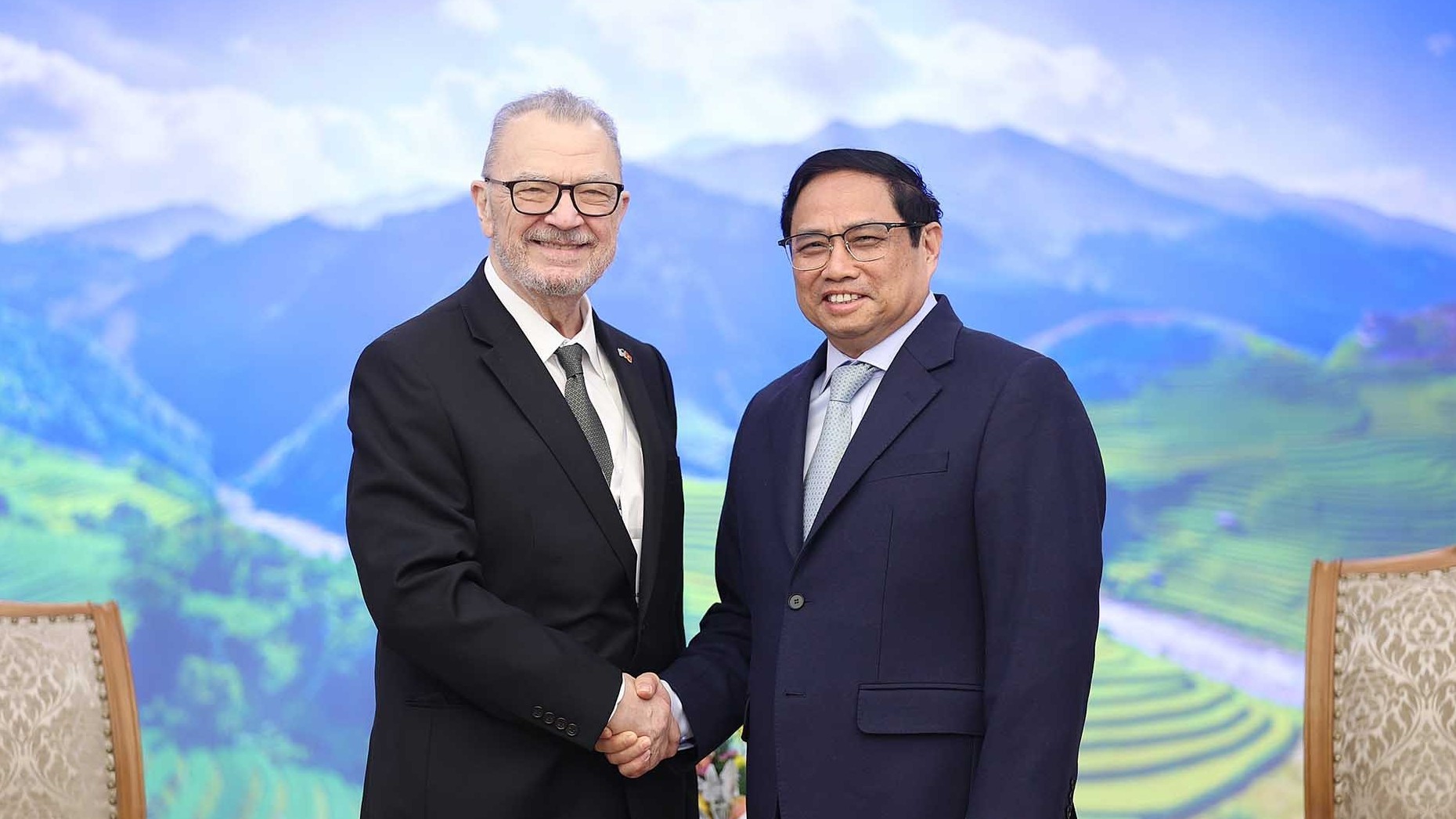 Thủ tướng Phạm Minh Chính tiếp đoàn Hội đồng kinh doanh Hoa Kỳ-ASEAN và các doanh nghiệp Hoa Kỳ