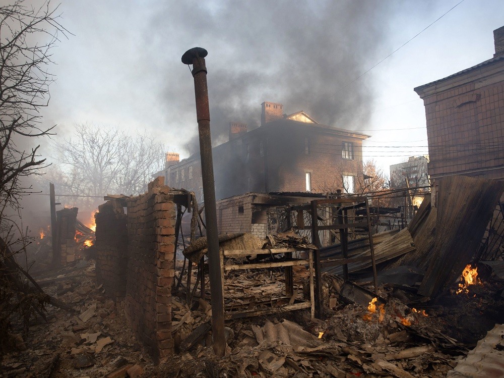 (12.06) Các đợt không kích mới nhất của Nga đã khiến cơ sở hạ tầng điện của Ukraine chịu thiệt hại nghiêm trọng. (Nguồn: AFP/Getty Images)