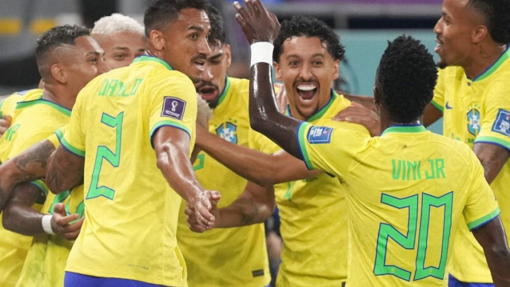 Đội tuyển Brazil ghi bàn nhiều nhất lịch sử World Cup, Neymar sánh ngang thành tích Pele