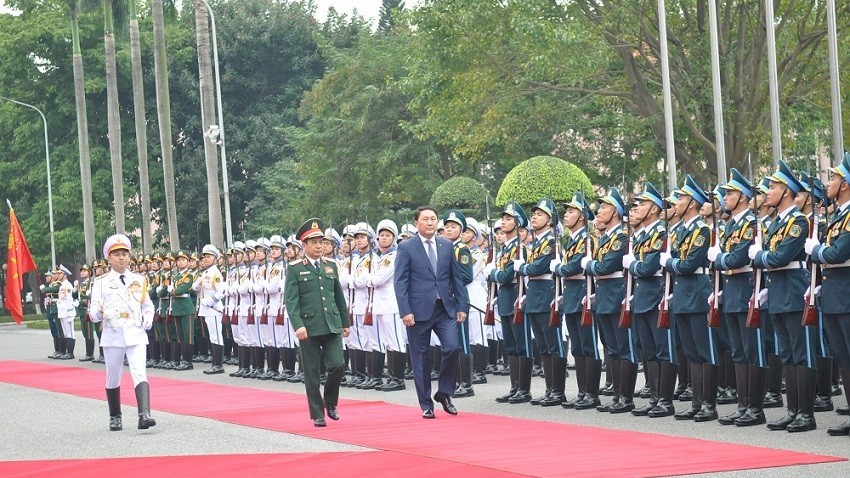 Tiếp tục triển khai hiệu quả hợp tác quốc phòng Việt Nam-Mông Cổ