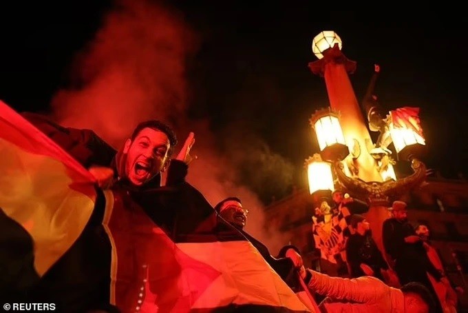 CĐV đội tuyển Morocco ăn mừng khắp nơi trên thế giới