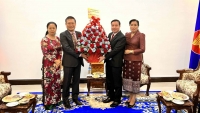 Đại sứ quán Việt Nam tại Myanmar chúc mừng 47 năm Quốc khánh Lào