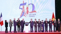 Khởi động các sự kiện kỷ niệm 50 năm thiết lập quan hệ ngoại giao Việt Nam-Pháp