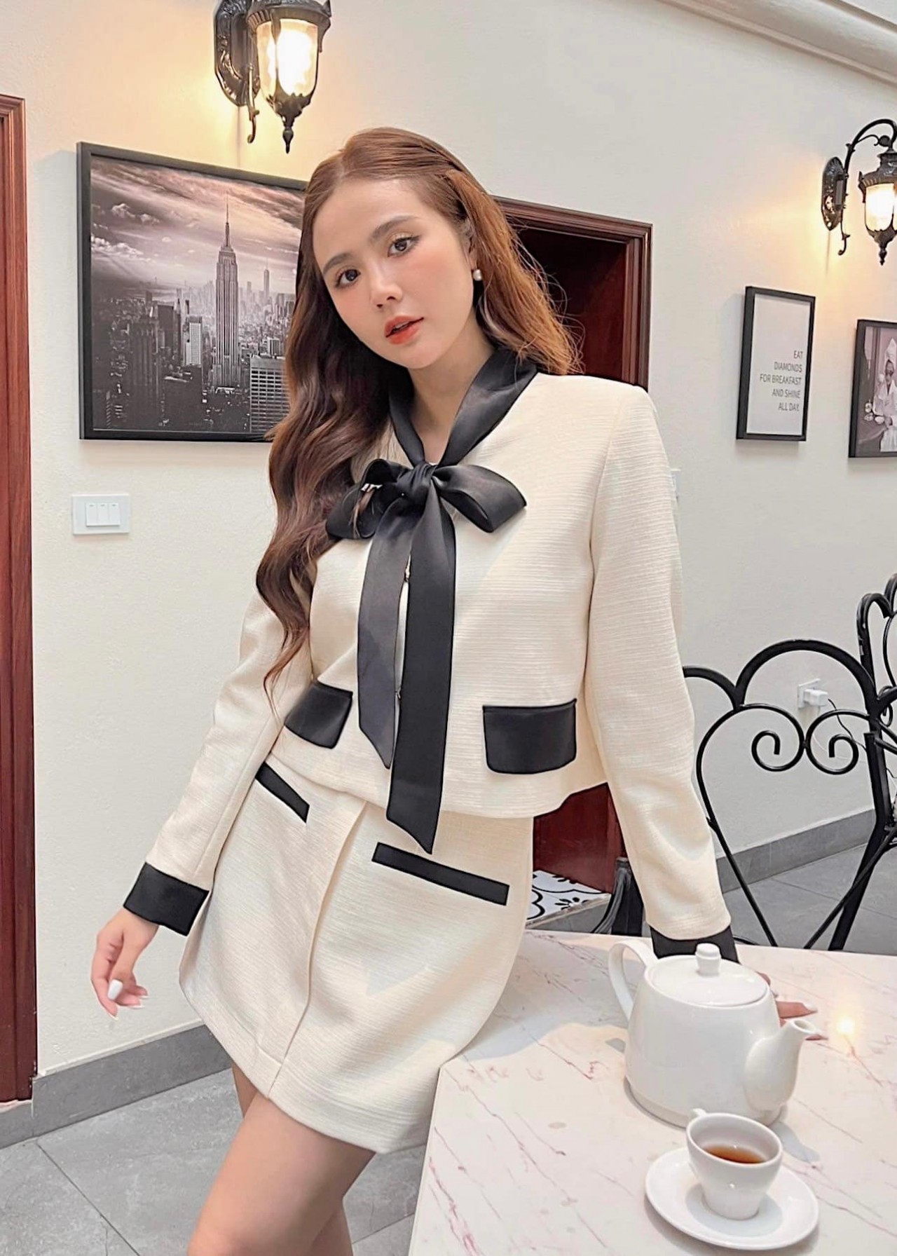 Nhan sắc ngọt ngào của Huyền Lizzie Nhan sắc ngọt ngào của Huyền Lizzie