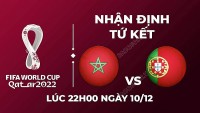 Nhận định trận đấu giữa Morocco vs Bồ Đào Nha, 22h00 ngày 10/12 - lịch thi đấu tứ kết World Cup 2022
