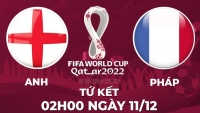 Link xem trực tiếp Anh vs Pháp (02h00 ngày 11/12) tứ kết World Cup 2022 - trực tiếp VTV3