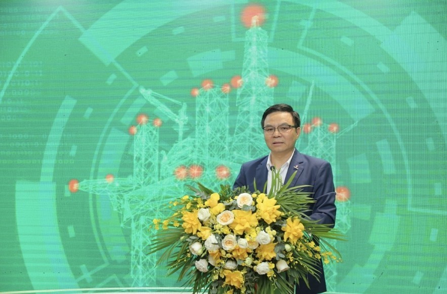 Tổng Giám đốc Petrovietnam Lê Mạnh Hùng phát biểu kết luận hội thảo. (Nguồn: Petrovietnam)