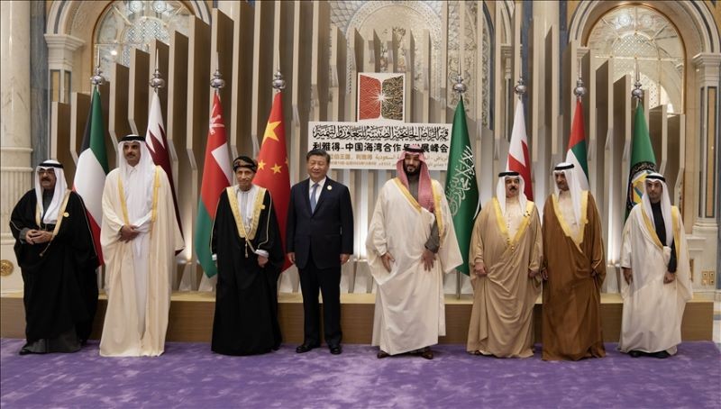 Các nhà lãnh đạo tham dự Hội nghị thượng đỉnh Trung Quốc-GCC lần thứ 43 vào 10/12 tại thủ đô Riyadh của Saudi Arabia. (Nguồn: Anadolu)