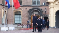 Lễ đón chính thức Thủ tướng Phạm Minh Chính thăm Vương quốc Hà Lan
