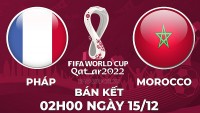 Link xem trực tiếp Pháp vs Morocco (02h00 ngày 15/12) bán kết World Cup 2022 - trực tiếp VTV3