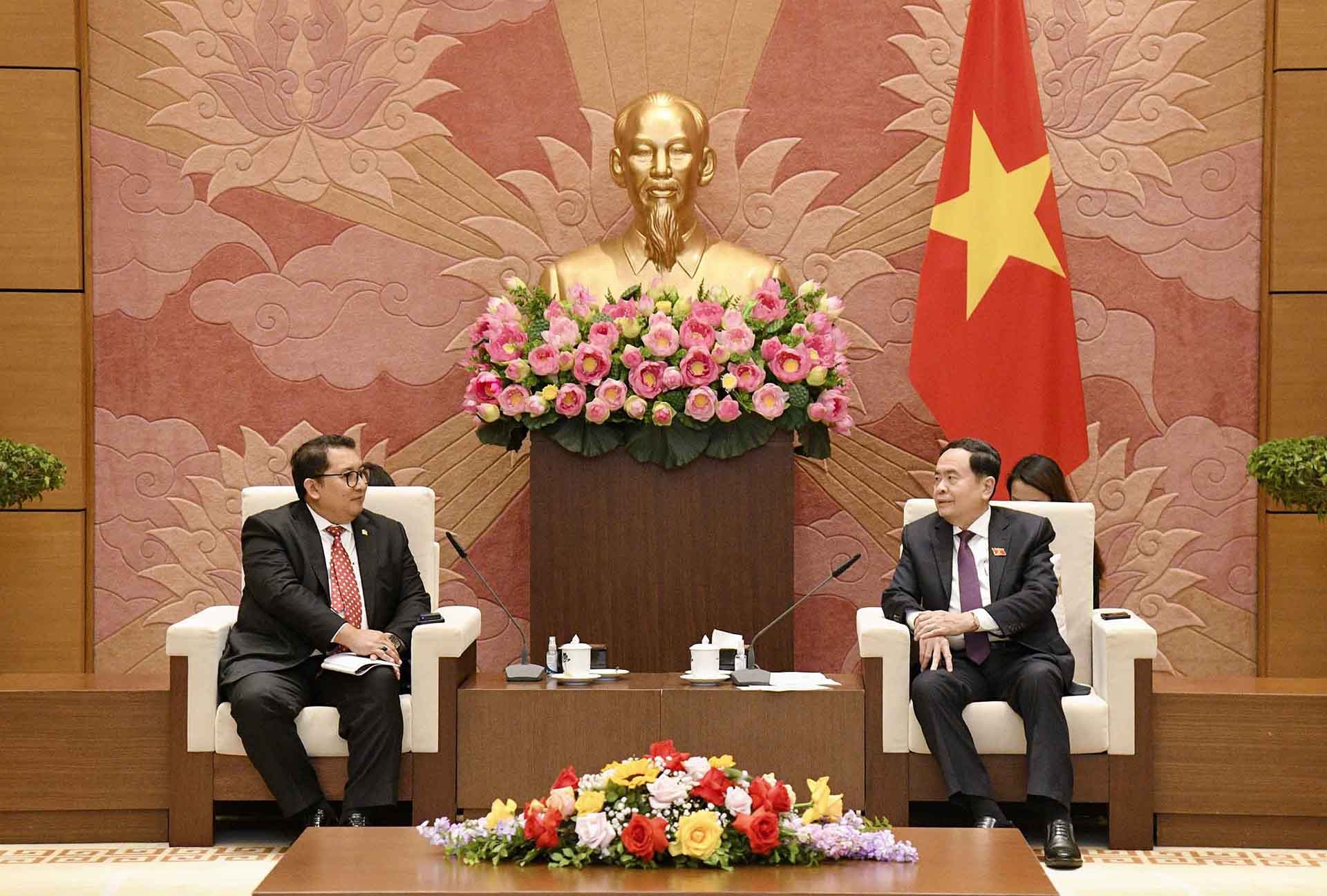 Hợp tác nghị viện tiếp tục góp phần thúc đẩy quan hệ Đối tác chiến lược Việt Nam-Indonesia