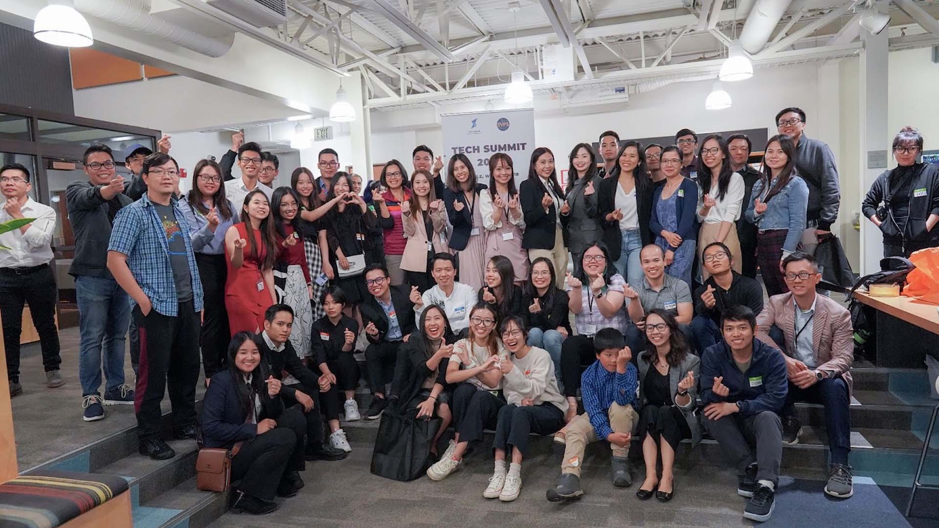 Tech Summit 2022 thu hút đông đảo thanh niên, sinh viên và chuyên gia người Việt đến từ nhiều nơi trên nước Mỹ. (Nguồn: Hội Thanh niên Sinh viên Việt Nam tại Mỹ)