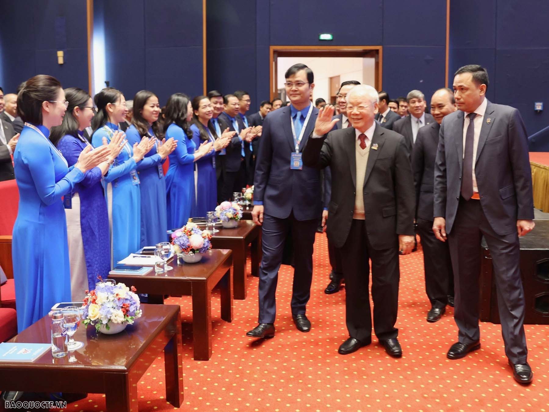 Tổng Bí thư Nguyễn Phú Trọng gửi gắm niềm tin vào thế hệ trẻ Việt Nam ‘tiên phong’
