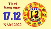 Tử vi hôm nay, xem tử vi 12 con giáp ngày 17/12/2022: Tuổi Dậu tài chính hanh thông