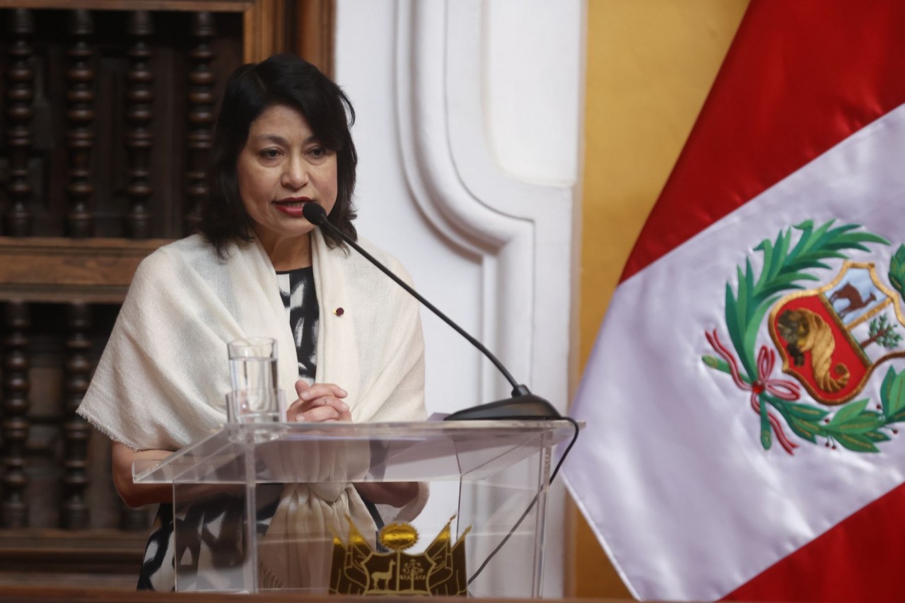(12.16) Ngoại trưởng Peru Ana Cecilia Gervasi cho biết có thể triệu đại sứ 4 nước Mỹ Latinh để phản đối. (Nguồn: ANDINA)