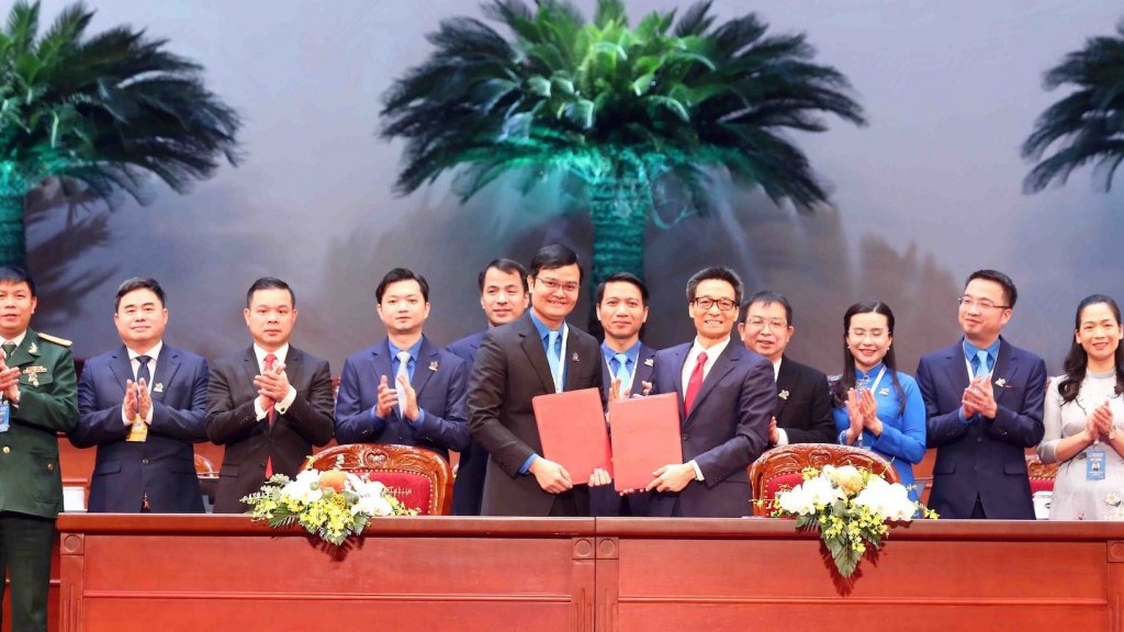 Lễ ký kết nghị quyết liên tịch giữa Chính phủ và Ban Chấp hành Trung ương Đoàn TNCS Hồ Chí Minh giai đoạn 2022-2027