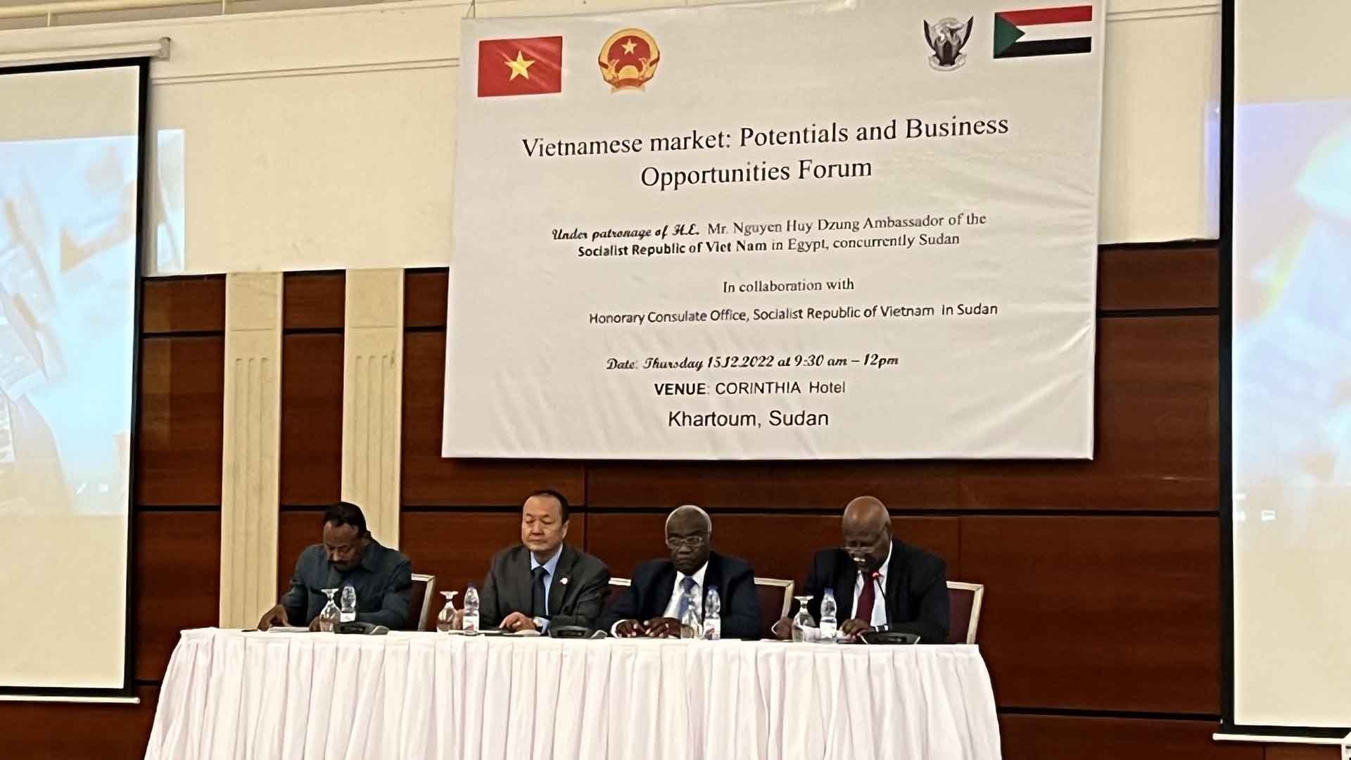 Diễn đàn xúc tiến thương mại Việt Nam-Sudan 2022