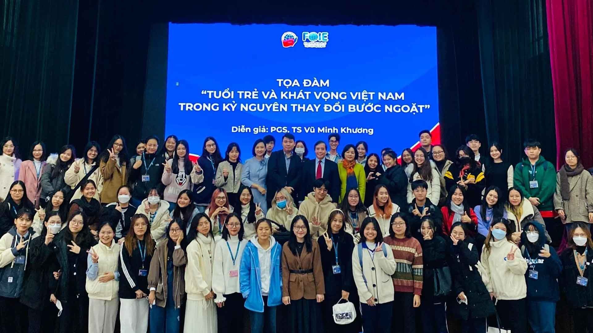 Học viện Ngoại giao tổ chức tọa đàm ‘Tuổi trẻ và khát vọng Việt Nam trong kỷ nguyên thay đổi bước ngoặt’