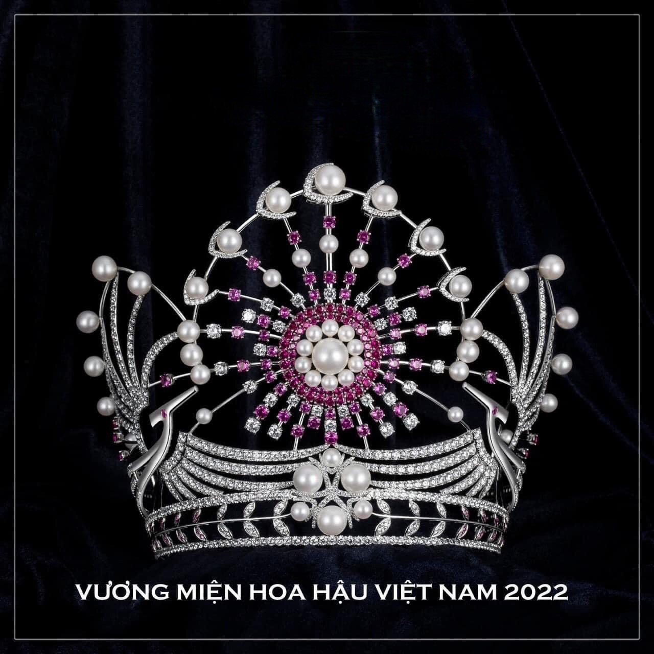 Dàn hoa hậu, á hậu xinh đẹp tại lễ công bố vương miện Hoa hậu Việt Nam 2022