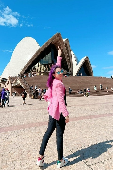 'Búp bê' Thanh Thảo hào hứng ngày trở lại Sydney, Australia. Cô có chuyến lưu diễn tại đây.