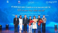 Công bố người chiến thắng cuộc thi 'Di cư qua lăng kính của tôi'