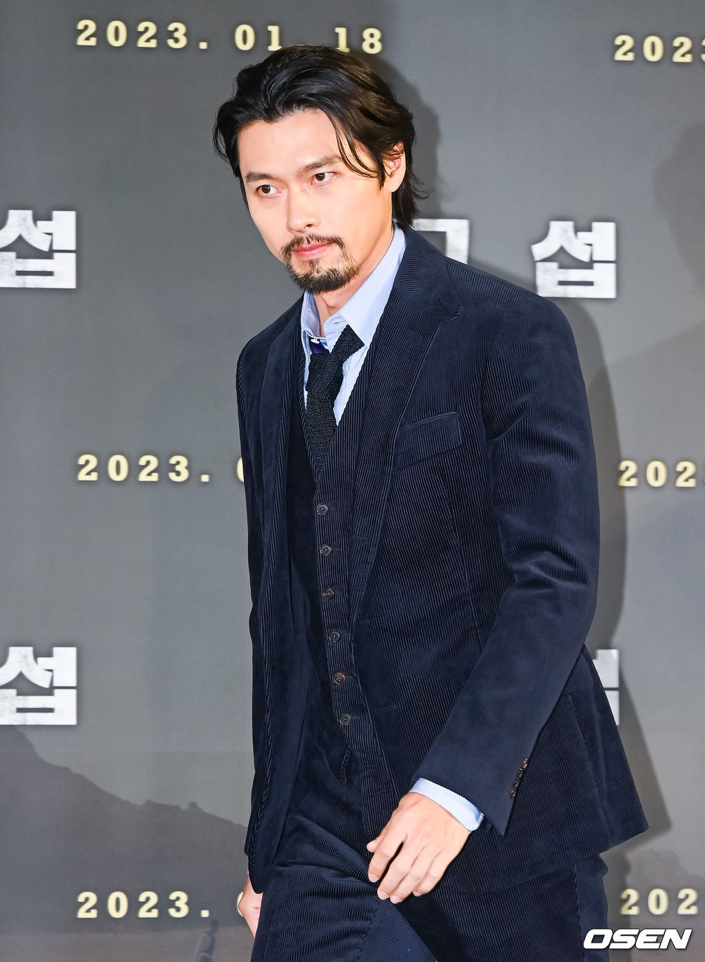 Tài tử Hyun Bin  lịch lãm, nam tính dự họp báo ra mắt phim 'The Point Men'