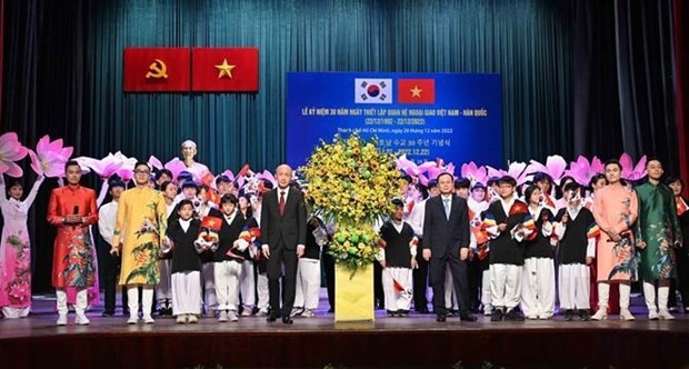 Ho Chi Minh City celebrates 30th anniversary of Vietnam - RoK  diplomatic ties