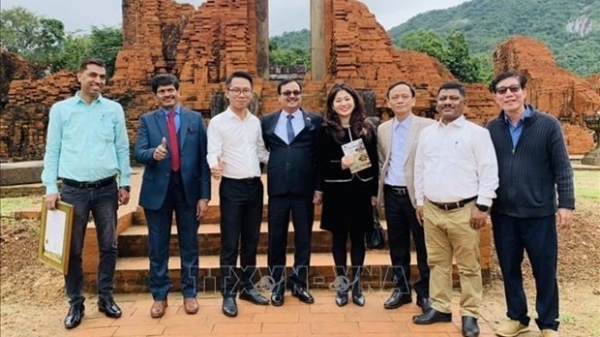 My Son heritage site restoration project is vivid evidence of Vietnam-India friendship