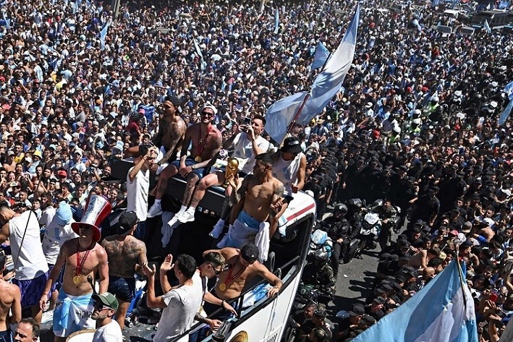 Lý do an ninh, đội tuyển Argentina hủy lễ diễu dành ăn mừng chức vô địch World Cup 2022