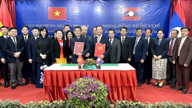 Vietnamese, Lao border delegations convene 32nd annual meeting in Luang Prabang