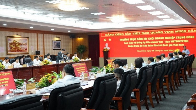 Đảng ủy Khối doanh nghiệp Trung ương đồng tình, ủng hộ chiến lược phát triển của PetroVietnam và Vietsovpetro