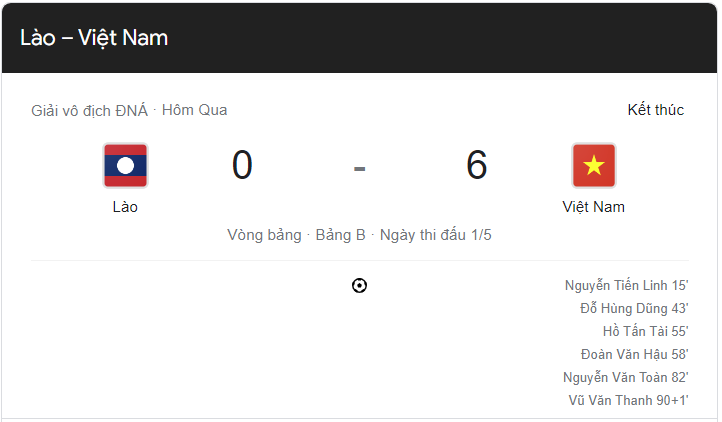 Link xem trực tiếp Việt Nam vs Lào (19h30 ngày 21/12) vòng bảng AFF Cup 2022