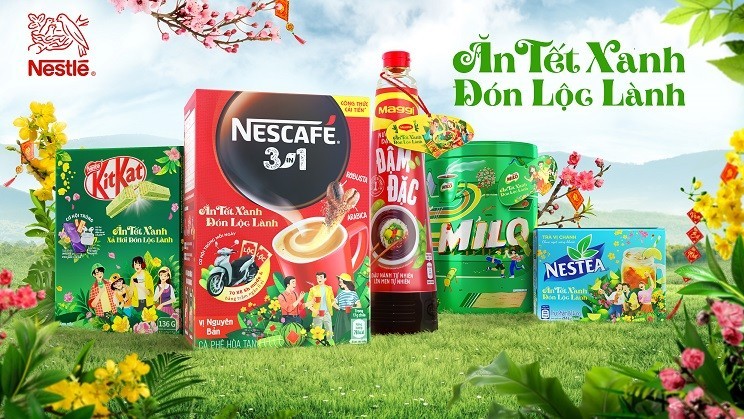 Nestlé Việt Nam cùng người tiêu dùng Việt 'Ăn Tết Xanh – Đón lộc lành'