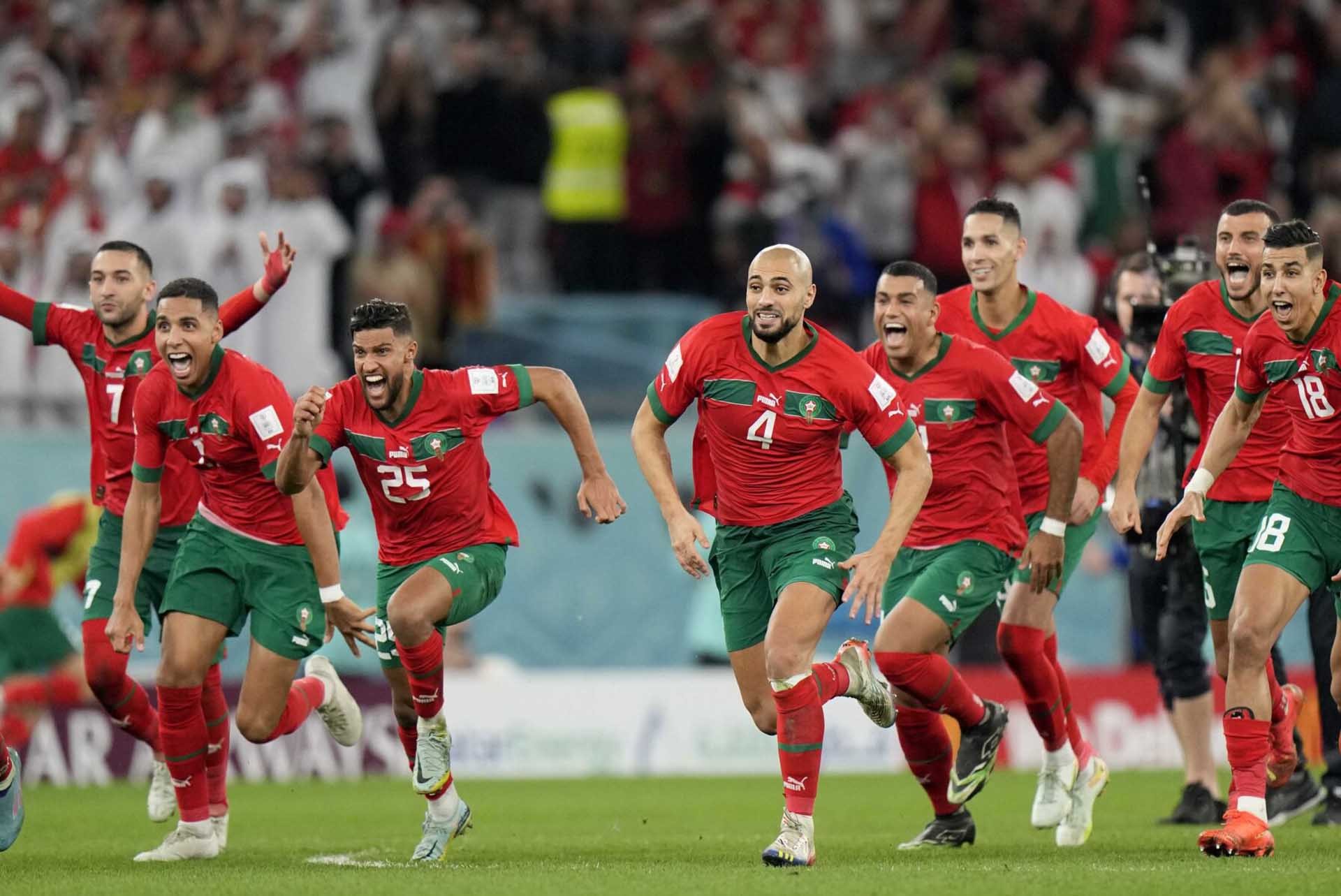 Đội tuyển Morocco được ví như “cơn đại địa chấn” tại World Cup 2022 