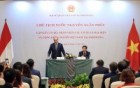 Chủ tịch nước mong muốn kiều bào, các doanh nghiệp Việt Nam tại Indonesia thúc đẩy hợp tác thương mại hai nước