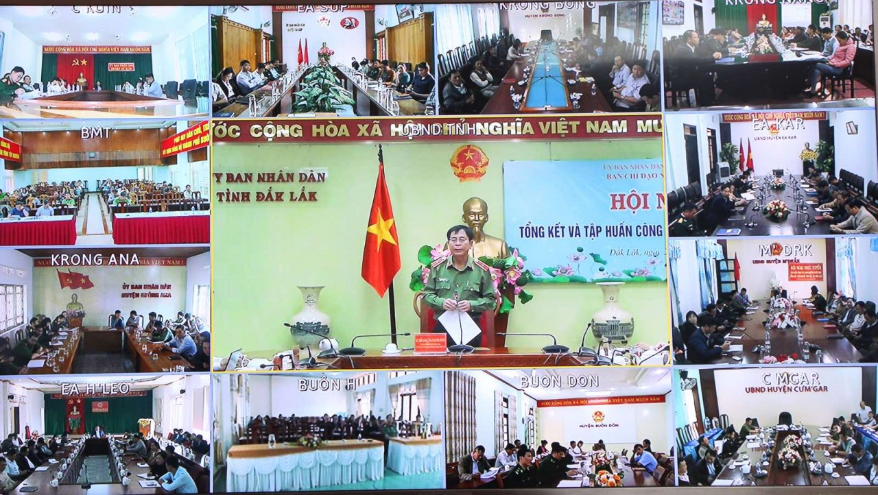 Hội nghị tổng kết và tập huấn công tác Nhân quyền năm 2022 tại Đắk Lắk