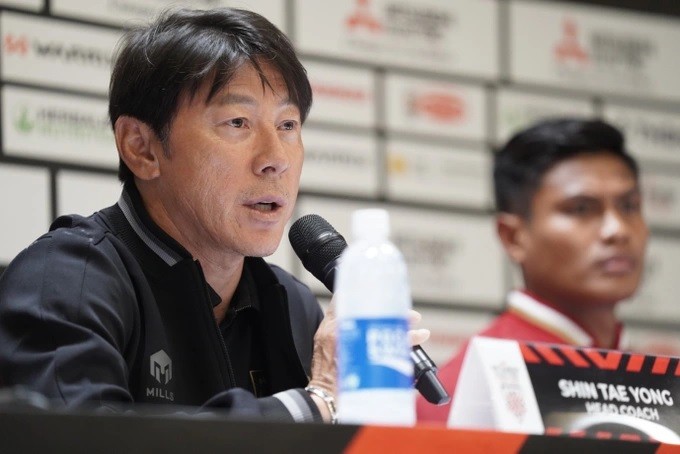 AFF Cup 2022: HLV đội Indonesia thất vọng, triệu tập họp nhanh ngay sau trận thắng Campuchia. (Nguồn: DT)