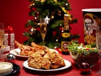 Người Nhật coi món gà là lựa chọn hàng đầu cho bữa Giáng sinh