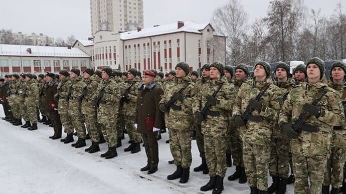 Belarus diễn tập khả năng sẵn sàng chiến đấu của các lực lượng vũ trang. (Nguồn: Ukrainska Pravda)