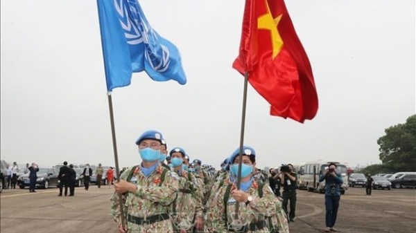 Vietnam well conducts pre-deployment training for peacekeepers