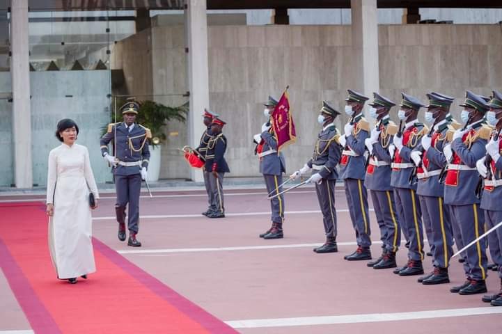 Buổi lễ đã được tổ chức trang trọng tại Phủ Tổng thống.