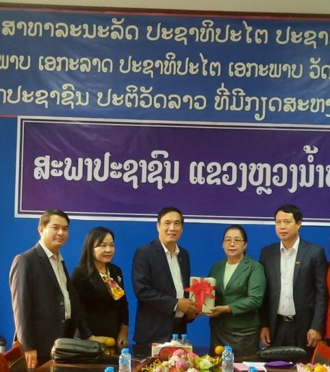 Đoàn công tác tỉnh Phú Thọ thăm các công trình tài trợ cho tỉnh Luông Nậm Thà, Lào